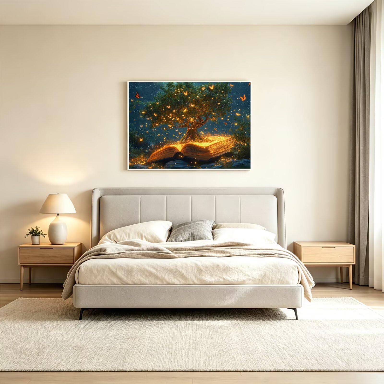 Puzzle 2000 Pezzi 99x70cm, Puzzle Adulti Albero Libro, n-734
