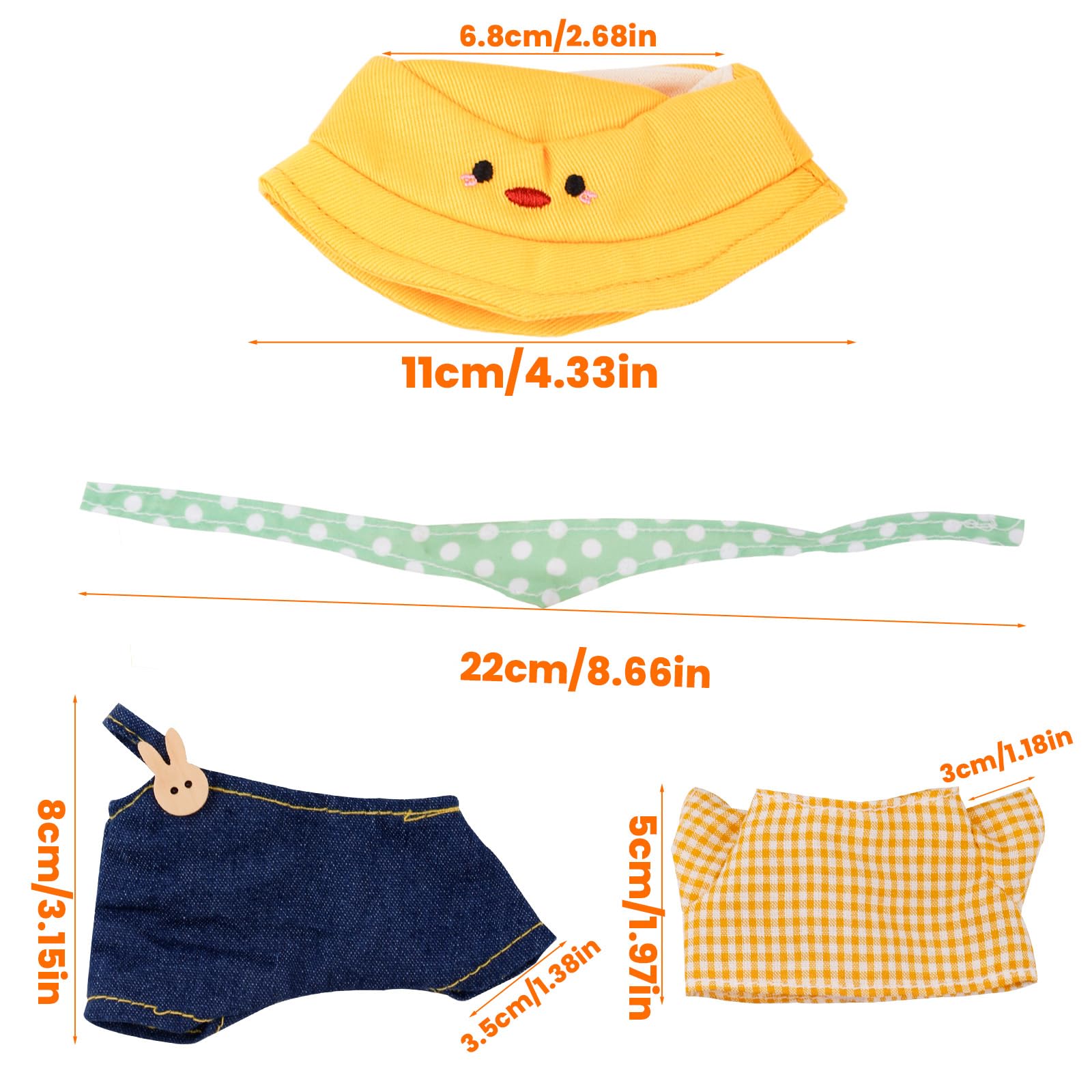 Gosknor Clothes Set for 6.7in Doll - Image 2