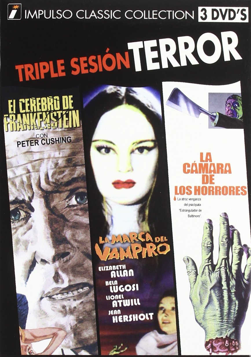 PACK CLASSIC TERROR(CEREBRO DE FRANK.+MARCA VAM.+C