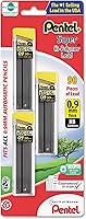Pentel Super Hi-Polymer 0.9mm HB Lead Refills - Thick, Break-Resistant, #1 Selling Mechanical Pencil Lead, 90 Pieces (3 Packs)