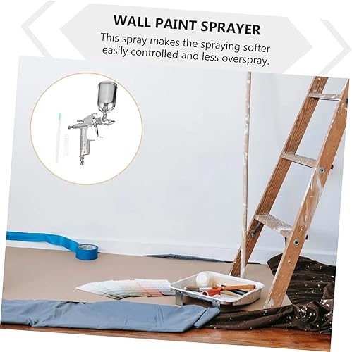 Miniatura 9 de jojofuny Pistola pulverizadora de pintura de coche Spray de reparación de alta presión Herramientas de modelo Herramientas automotrices Calibres