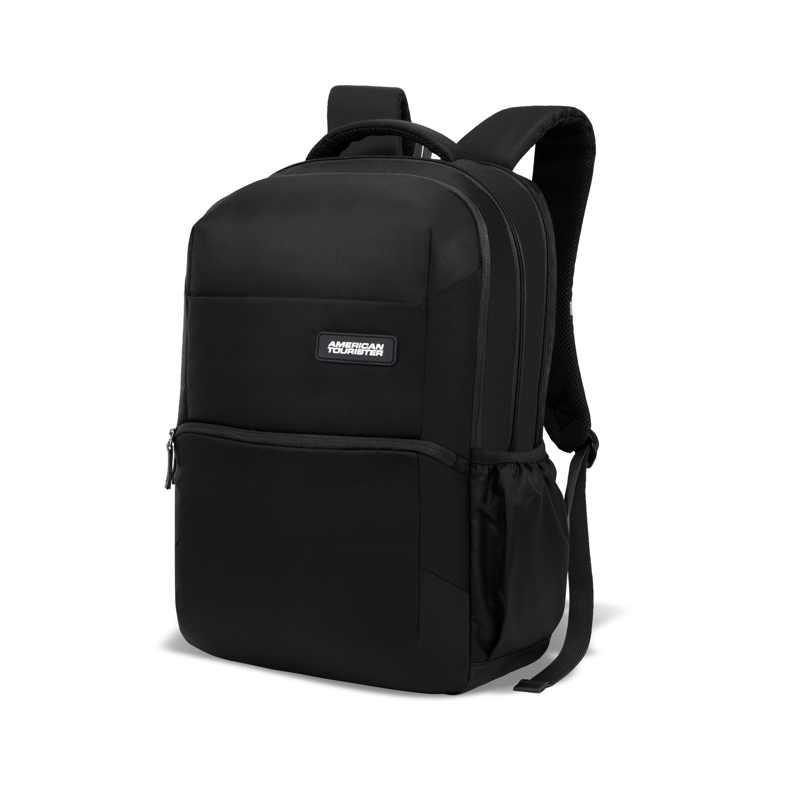 American Tourister Vion Laptop Backpack | 33L Volume | 17 Inch Laptop Compartment | Multiple Compartments | Spacious Design | Black | 1 Year Global Warranty