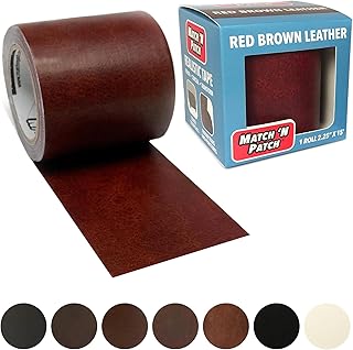 Match 'N Patch Realistic Leather Repair Tape - Adhesive Leat