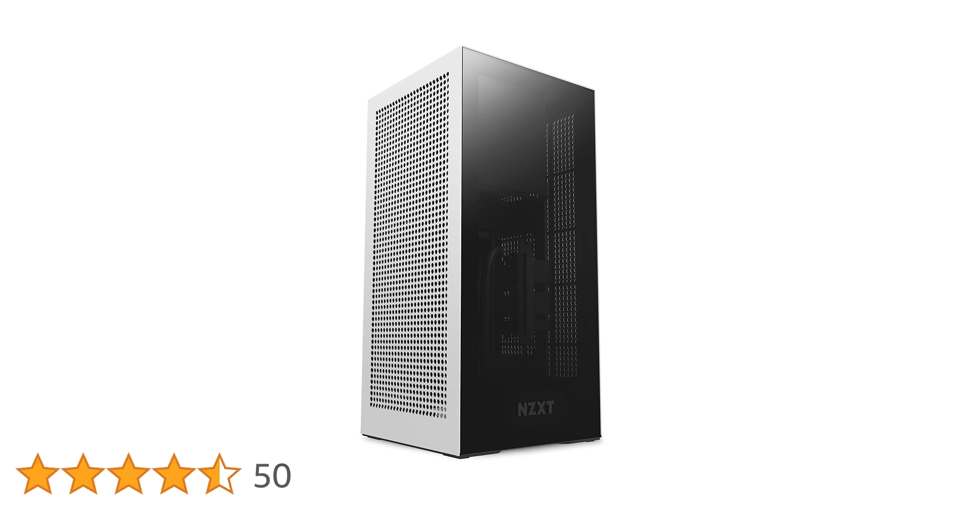Amazon.co.jp: NZXT H1 Version2 PCケース コンパクト WHITE