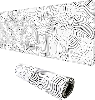 Viorichve Large Gaming Mouse Pad Extended Big XXL Mouse Pad 31.06 x 11.8 Inches Keyboard Laptop Computer Desk Mat with Non-Slip Base Stitched Edge for Home Office Gaming Work