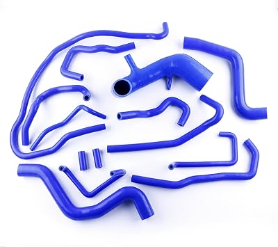 Radiator Heater Silicone Hose For 1997-2003 Nissan Safary/Patrol GU 3.0TD ZD30 Y61 Blue