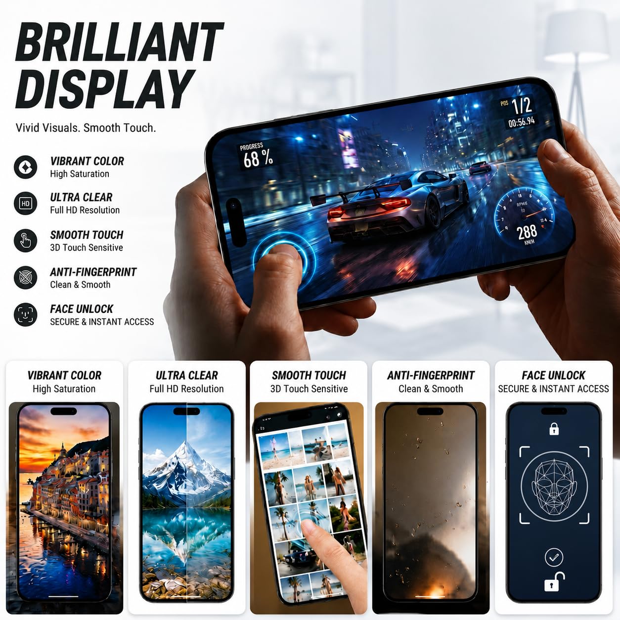 Amazon.com: for iPhone 13 Screen Replacement 6.1