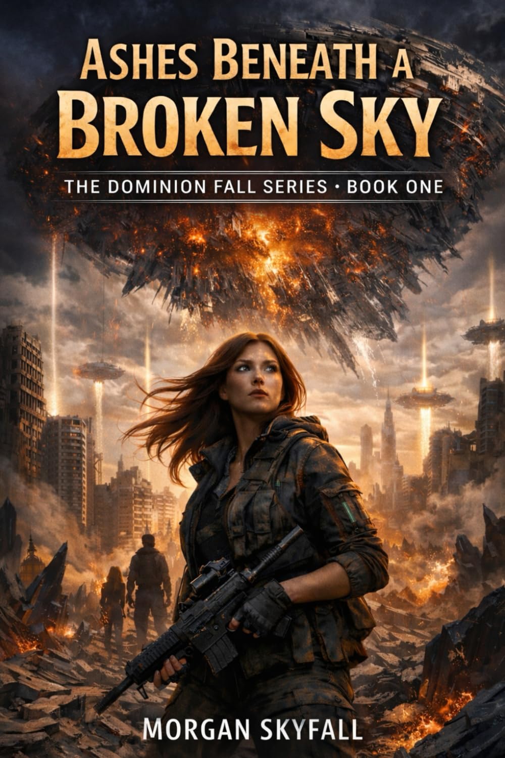 Ashes Beneath a Broken Sky: Earth Was Converted. She Was the Glitch. (The Dominion Fall Series)
