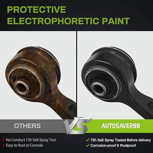 Miniatura 5 de AUTOSAVER88 Kit de brazo de control superior delantero compatible con Lincoln Mark LT 2006-2008 - 4WD, Ford F-150 2005-2008 solamente