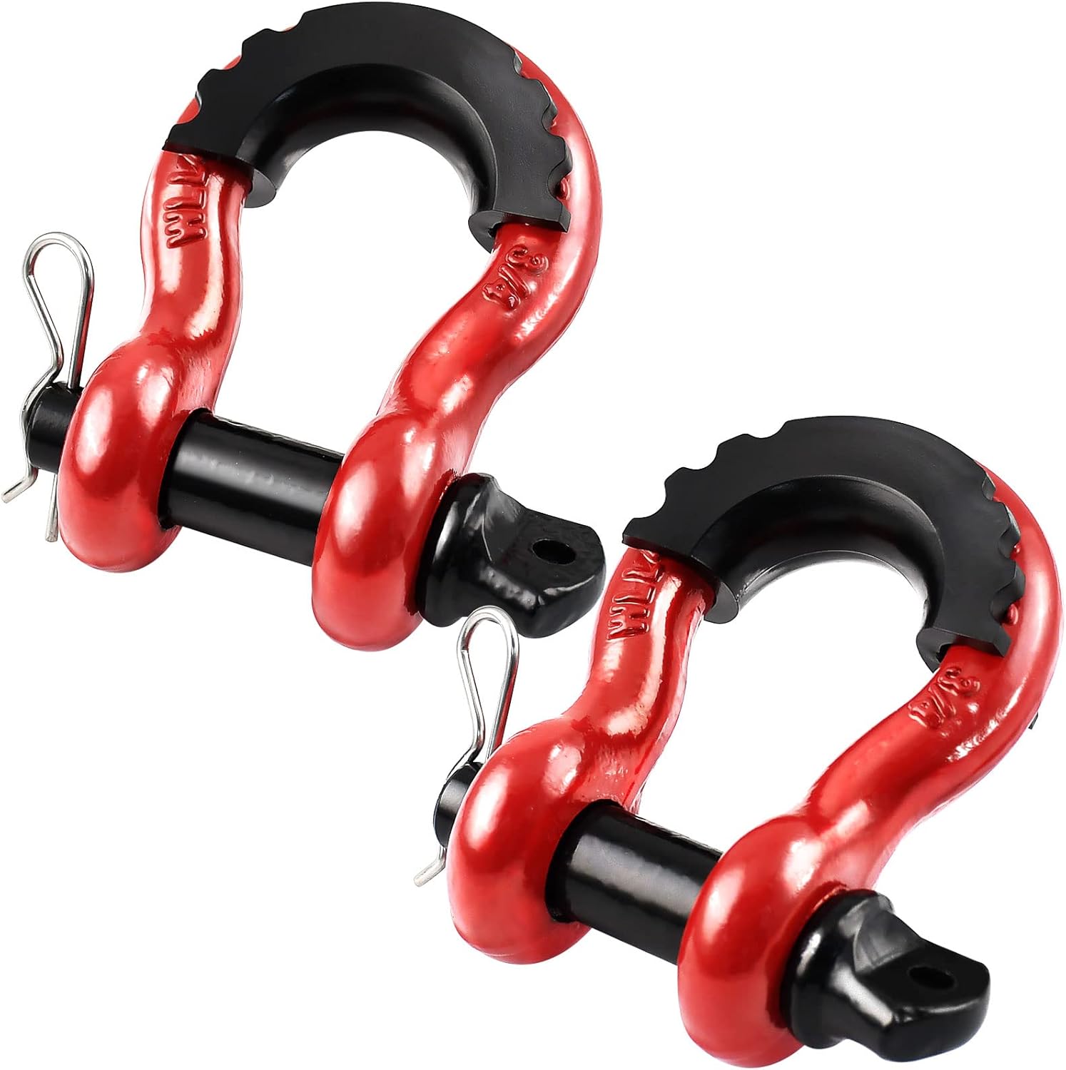 Buy D Ring Shackles 3/4 Heavy Duty 4.75 Ton Screw Pin Anchor Shackles