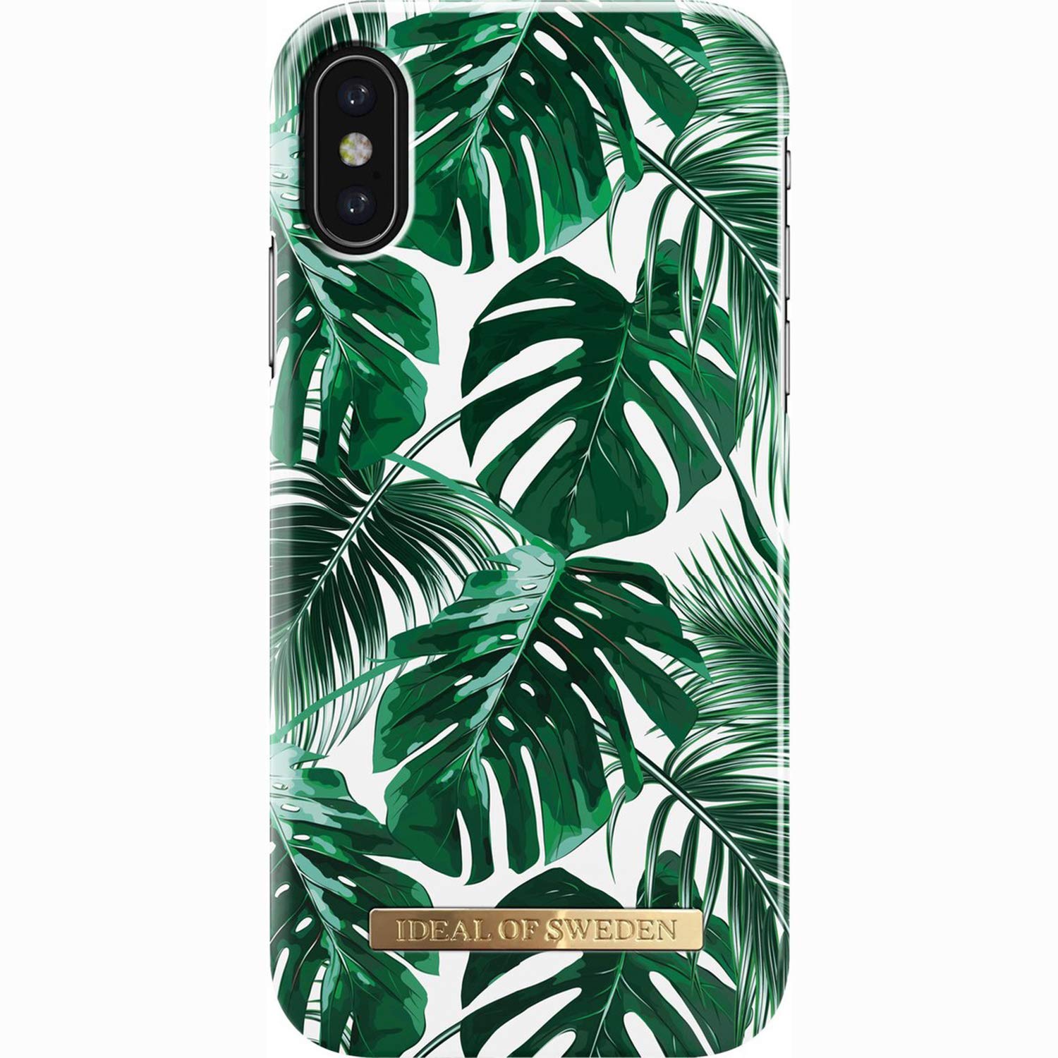 Coque Fashion Monstera Jungle rigide et fine compatible iPhone X/XS