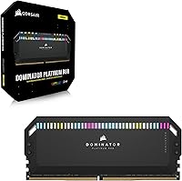 Vista 7 de CORSAIR Dominator Platinum RGB DDR5 RAM 64 GB (2 x 32 GB) 5600 MHz CL40 Intel XMP iCUE Memoria de computadora compatible - Negro (CMT64GX5M2X5600C40)
