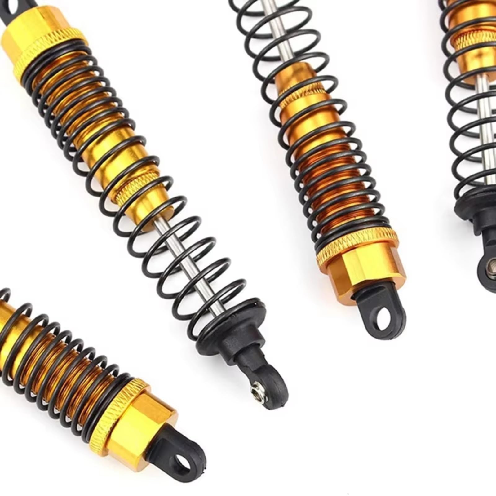 Ammortizzatore RC Compatibile Con HSP 1/10 Ricambi Per Auto RC 16 Pezzi Ammortizzatori Anteriori E Posteriori In Lega Di Alluminio Da 108 Mm Per Sospensioni A Molla