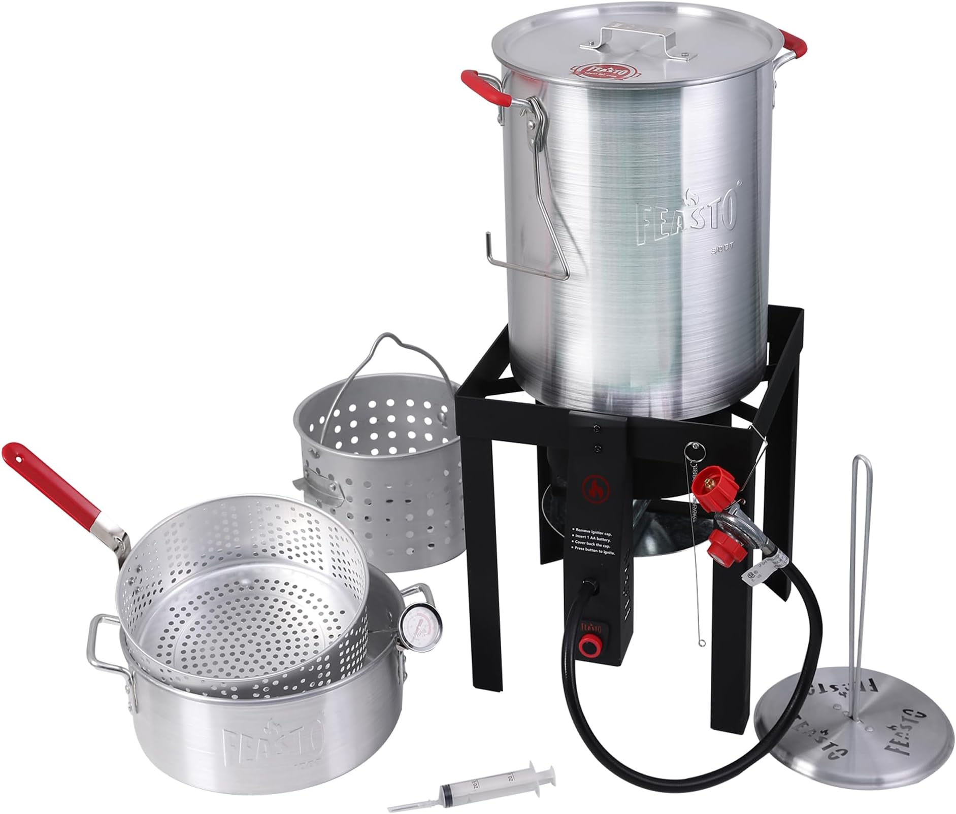 Bayou Classic 3066A 30Quart Outdoor Turkey Fryer Kit