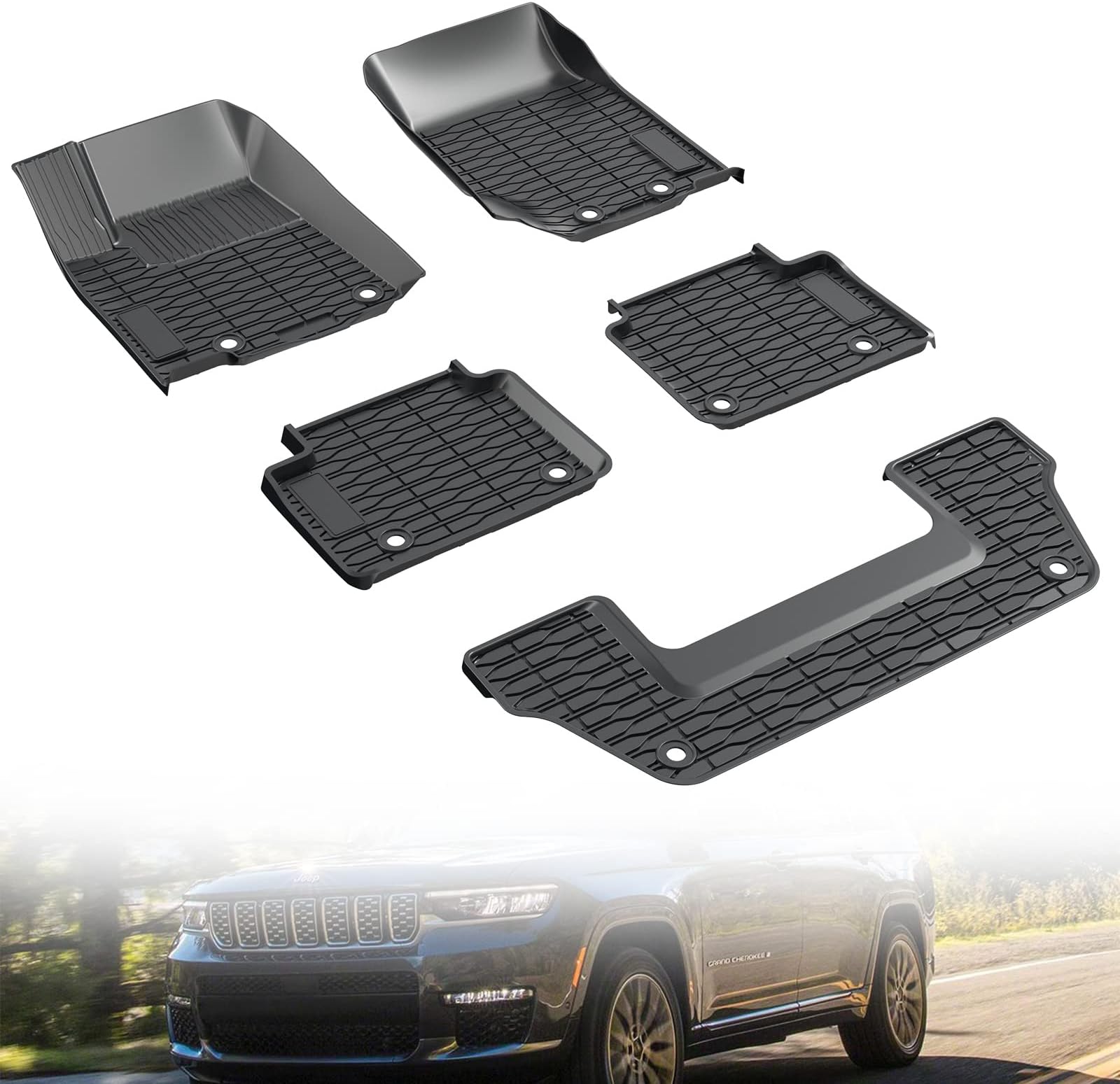 All Weather Floor Mats 2018 Jeep Grand Cherokee