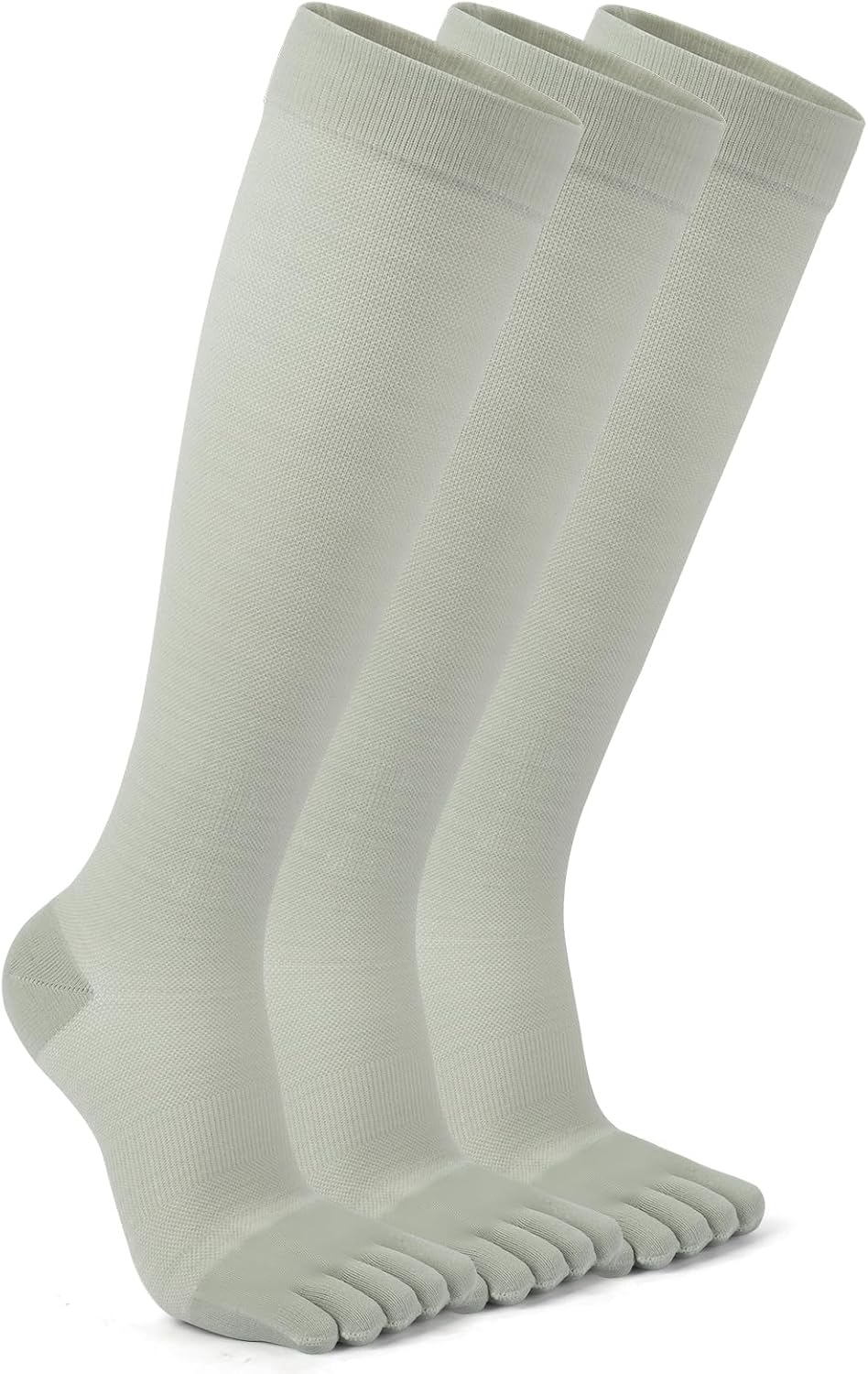 Compression Toe Socks for Men and Women 15-20 mmHg for Long Hours Standing