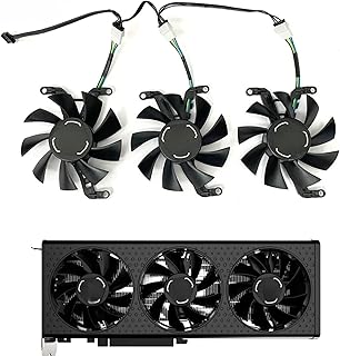 75MM Cooling Fan for XFX Speeder MERC Qick 308 Radeon RX 6600XT 6500XT Black Ultra Gaming Graphics Card Cooler Fan