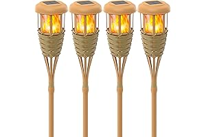 Solar Electric Tiki Torches Outdoor