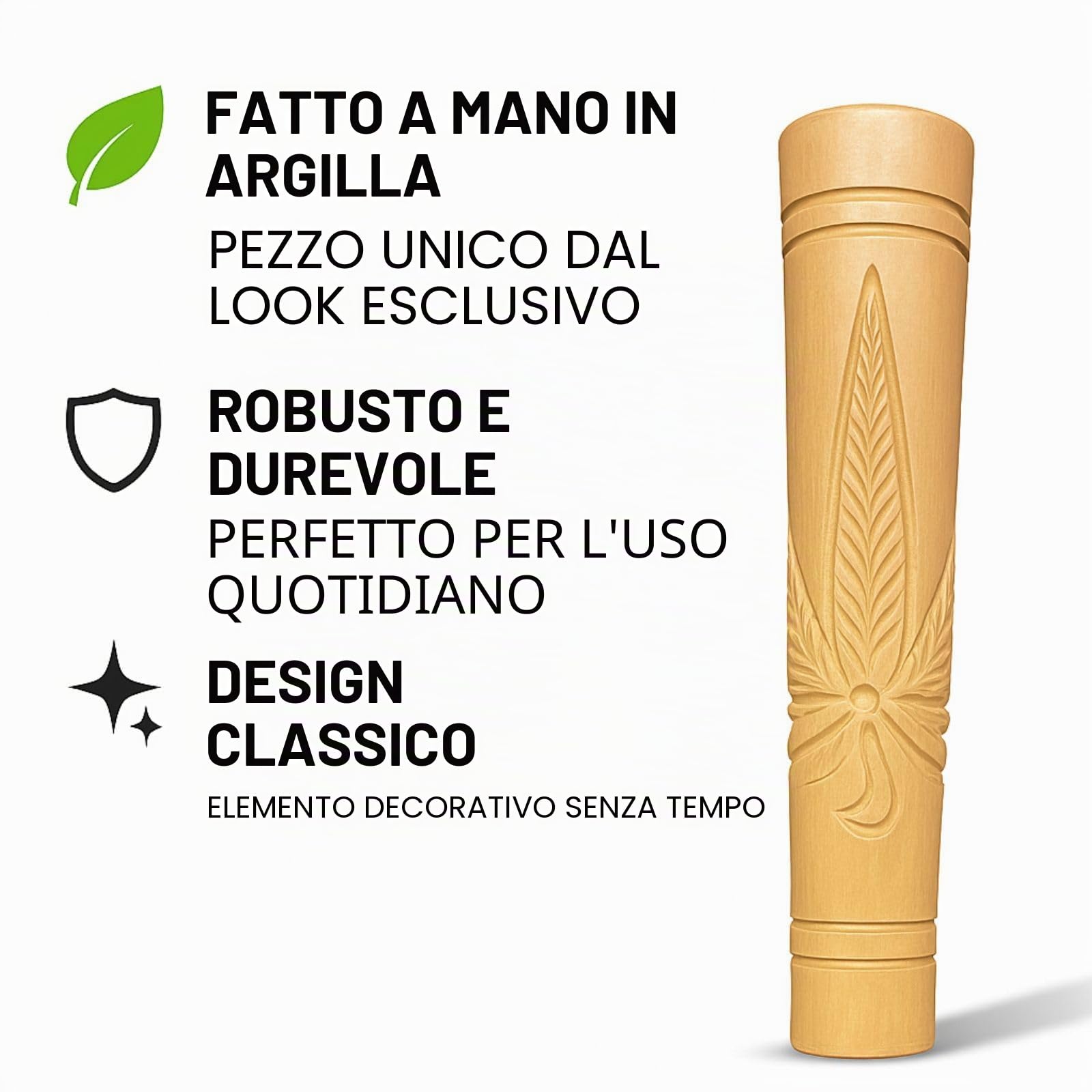 Weedness Ton Chillum 16 cm – Shillum accessorio testa adattatore adattatore spina spina