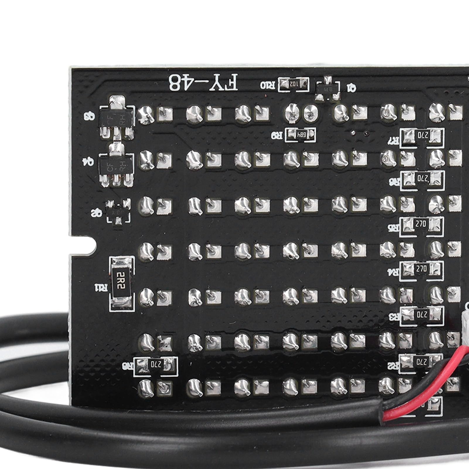 Tablero de Luz Infrarroja 940 NM 48 LED para Cámara de Seguridad CCTV
