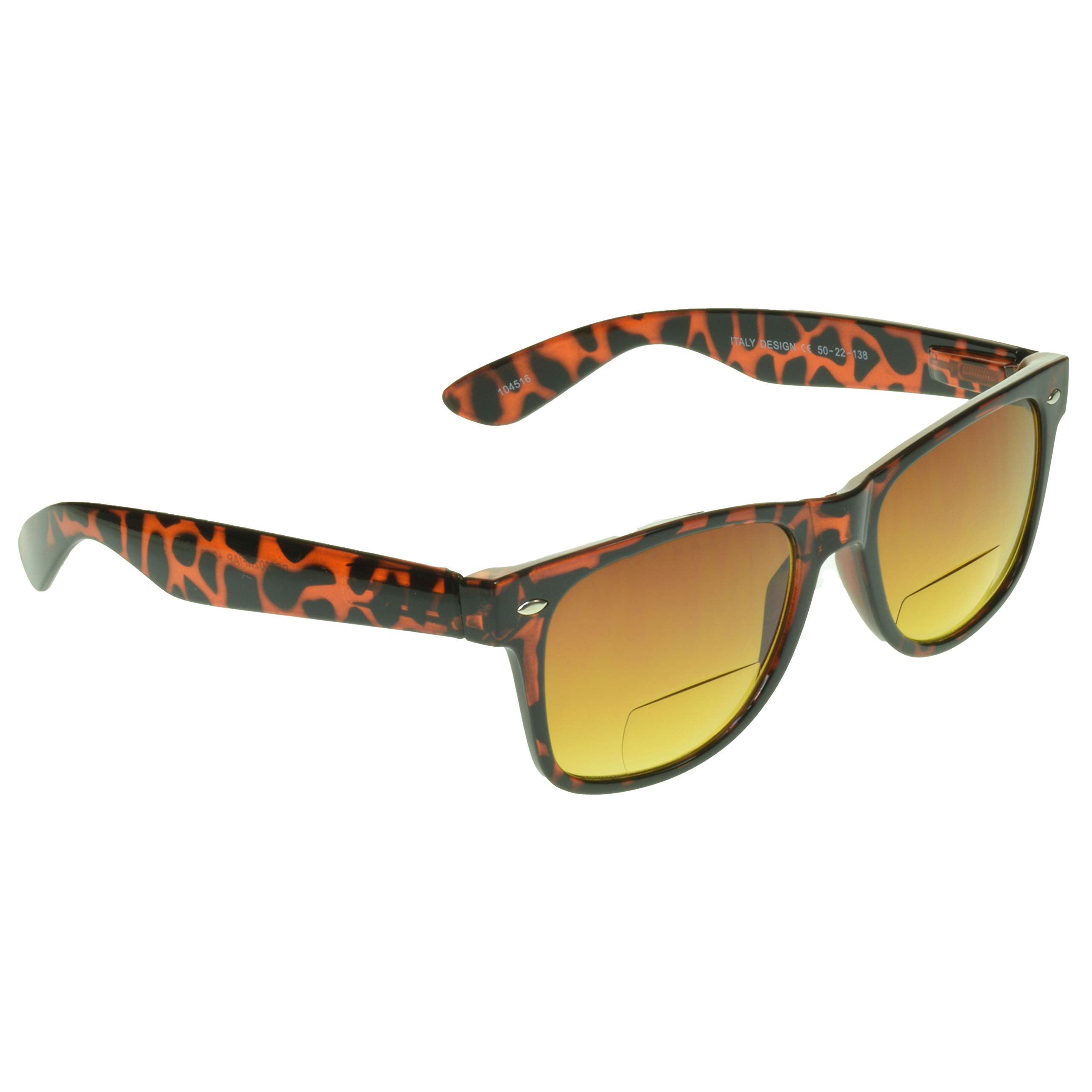 proSPORT Bifocal Sunglasses Readers UV400 Protection Horn Rim Retro HD Copper Amber Blue Block 4.00 Outdoors Sun Reader Men Women 1.00 1.25 1.50 1.75 2.00 2.25 2.50 2.75 3.00 3.25 3.50 4.00 36