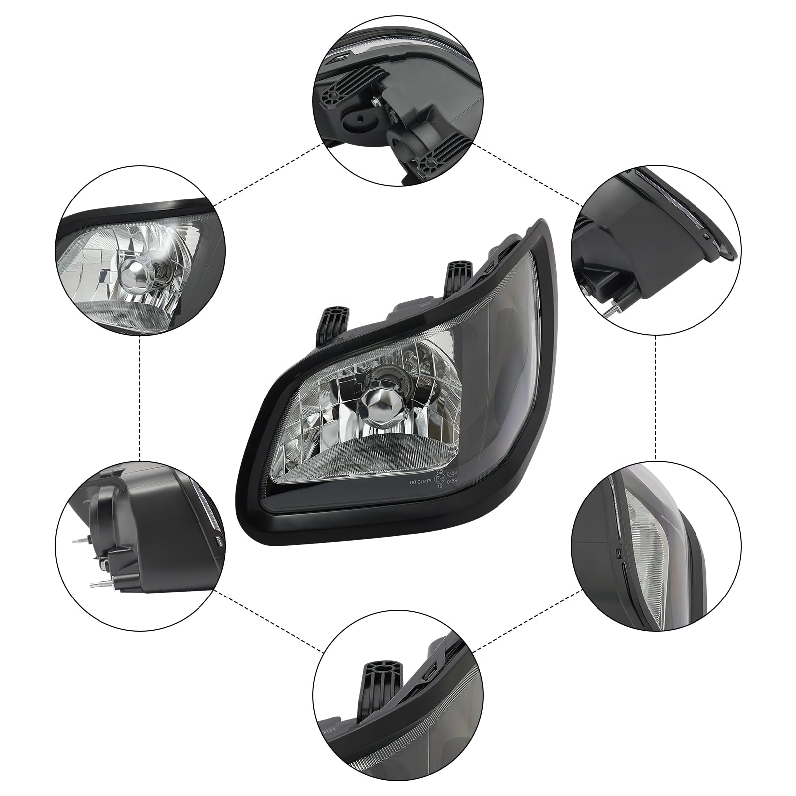 Amazon.com: InSyoForeverEC Front Headlight Assembly for Kubota M96