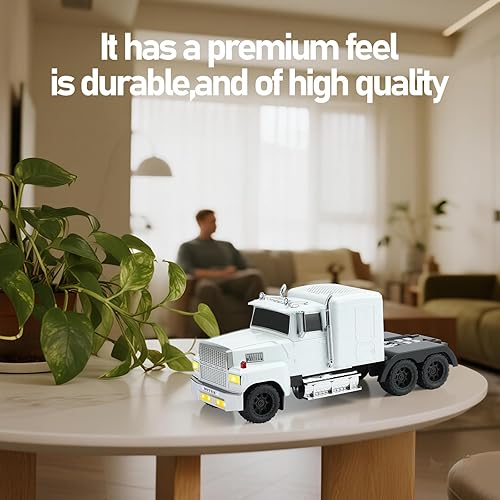 Miniatura 5 de American Truck Altavoz Bluetooth, modelo de coche retro, inalámbrico portátil con sonido estéreo HD, emparejamiento TWS, reproducción USB/TF/AUX,
