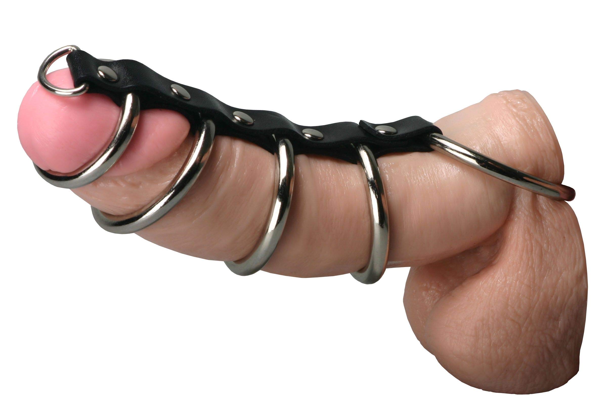 Gates of Hell Male Chastity Device 7 Rings : Amazon.co.uk: Health &  Personal Care