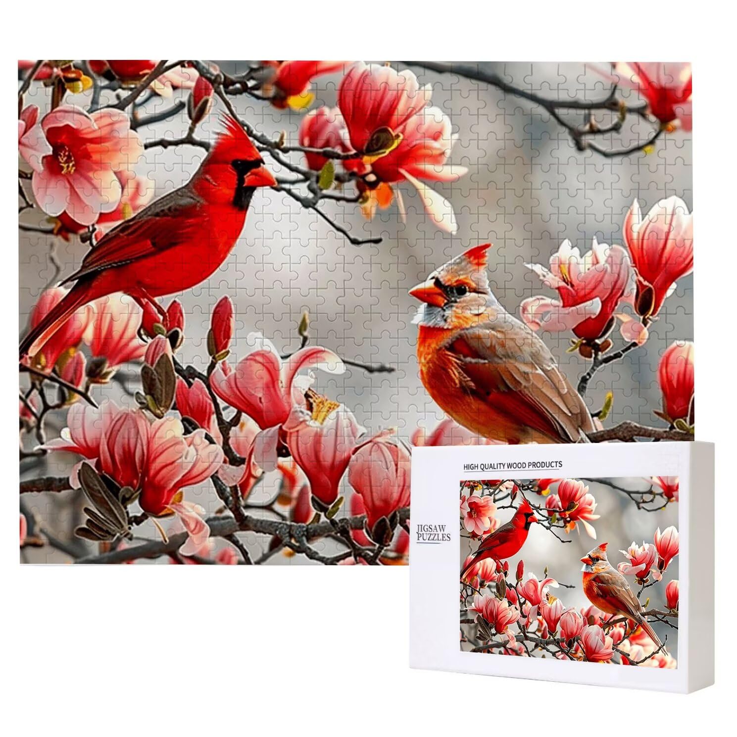 Puzzle dla dorosłych, 3000 sztuk, trudne drewniane puzzle, gra, gra logiczna, gra ręczna, dekoracja rodzinna, kreatywna rozrywka, prezent 81 x 122 cm zwierzę ptak 2 K0F-386