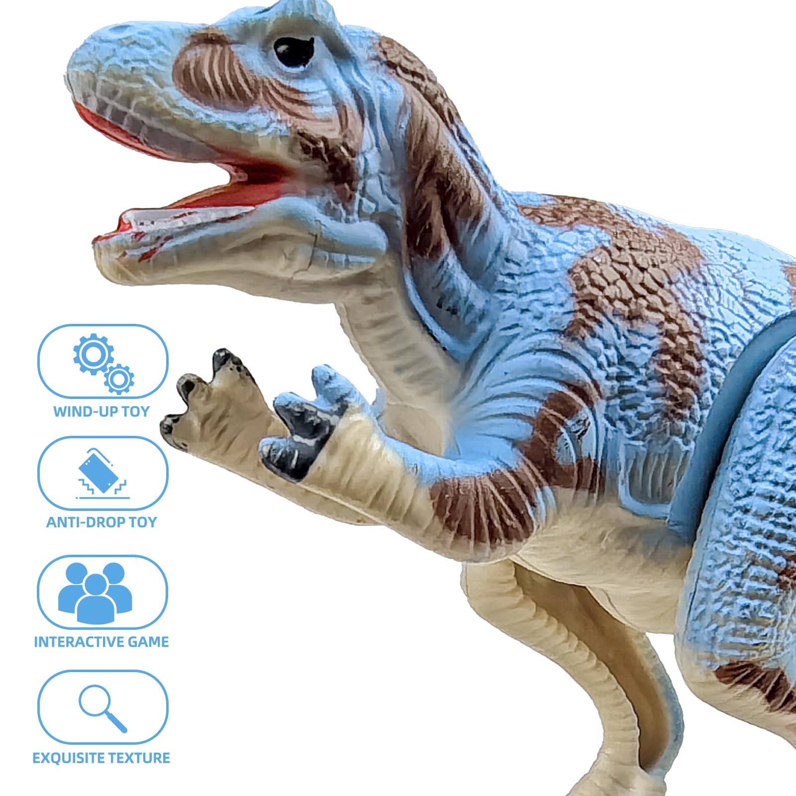 Allosaurus Wind-Up Dinosaur Toy - Kids Gift -4