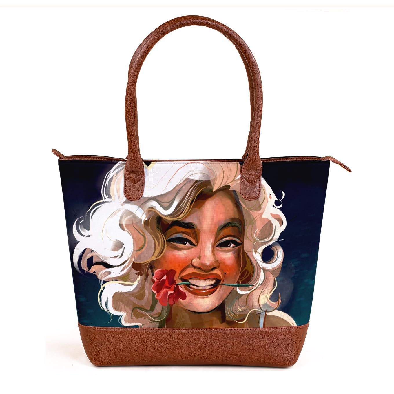 Kalānkit Handcrafted Side Tote Bag And Handbag For Office And College Girls, Travel, Party, And Regular Use |Printed Handbag For Women Office Bag Ladies Shoulder Bag Tote For Women College Girls