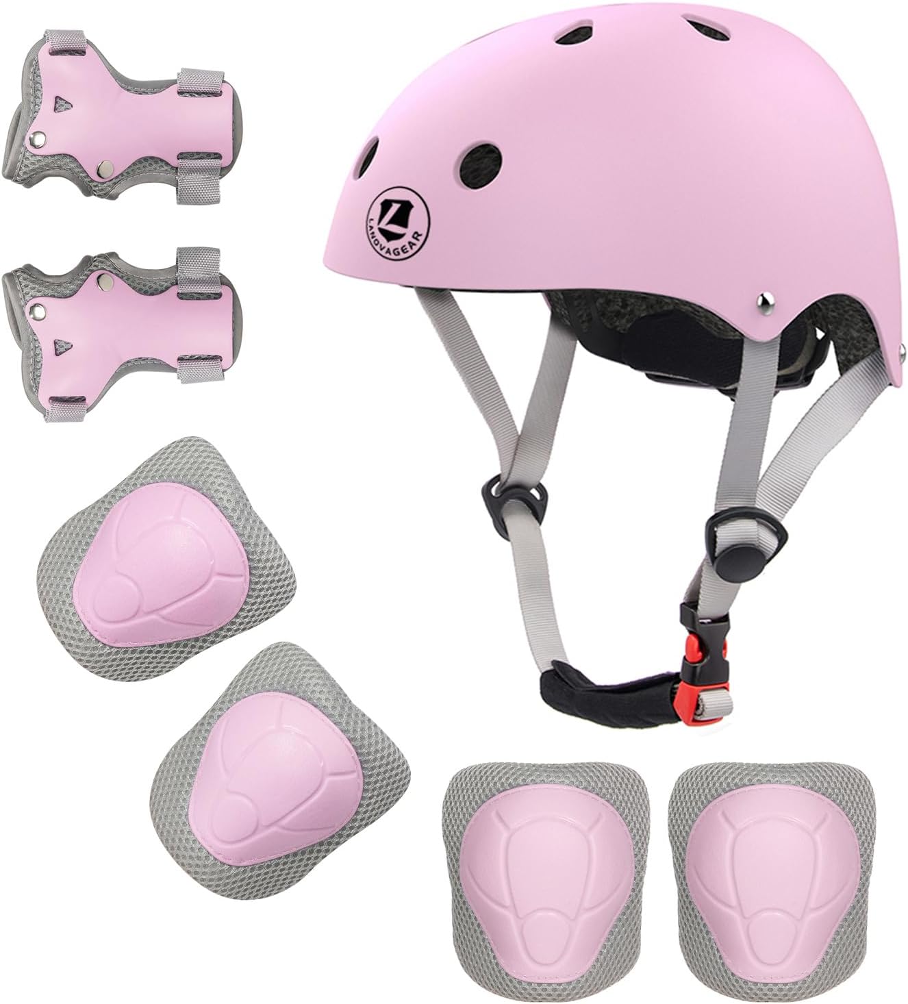 Kids Bike Helmet and Pads Set for Ages 2–14, CPSC Certified Adjustable Helmet with Knee Elbow Wrist Guards, for Skateboard, Scooter, Skating, Rollerblading, Multi-Sport Protective Gear review 3 Kids Bike Helmet and Pads Set for Ages 2–14, CPSC Certified Adjustable Helmet with Knee Elbow Wrist Guards, for Skateboard, Scooter, Skating, Rollerblading, Multi-Sport Protective Gear review