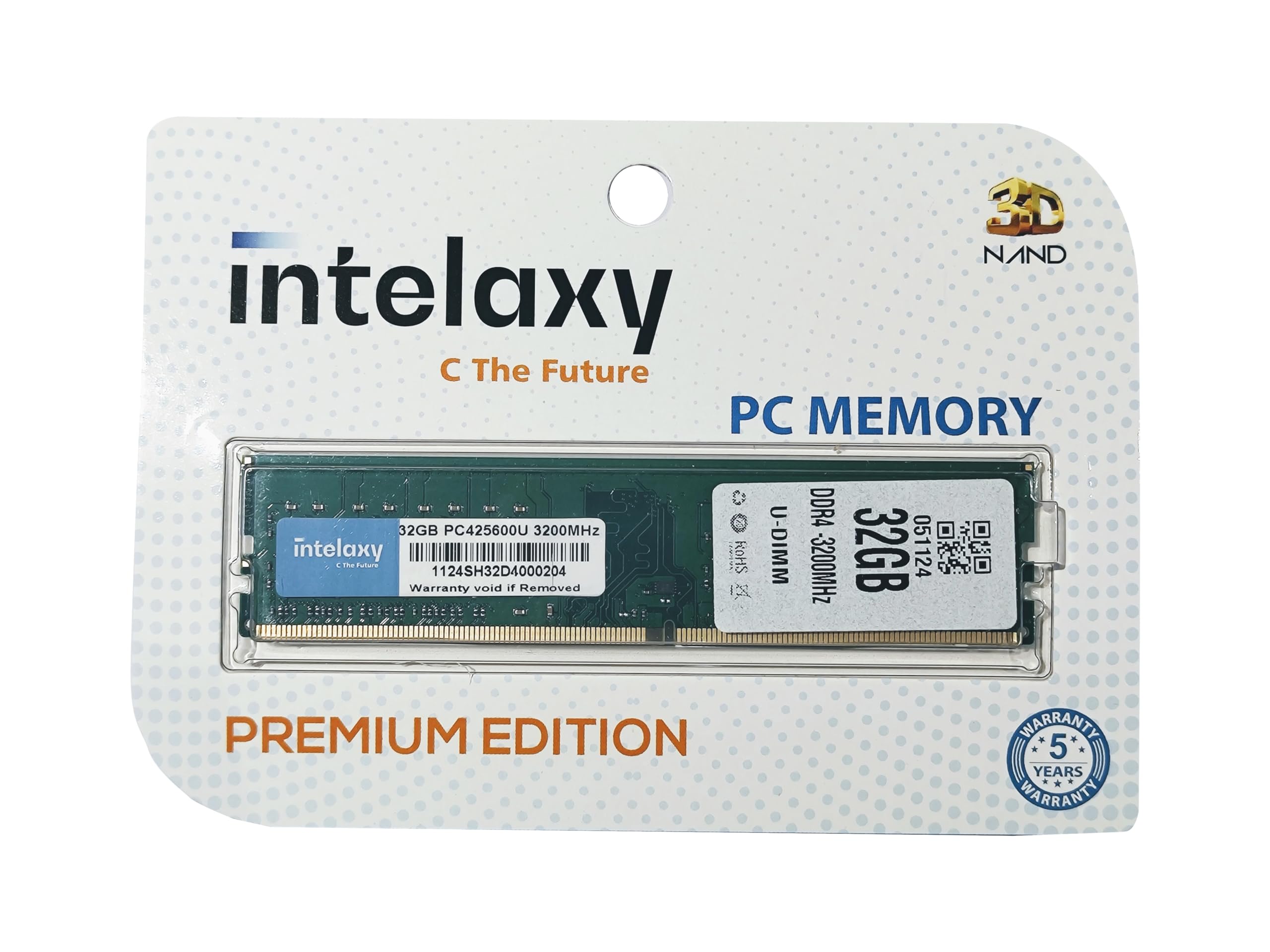 SO-DIMM DDR4 32GB ×2 Amazon.in: Buy Intelaxy 32GB DDR3 Desktop RAM 3200MHz U-DIMM