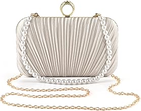 PACETAP Women's Evening Bag Clutch Purse, Handbag Chain Strap Shoulder Bag for Wedding Party Prom Dinner