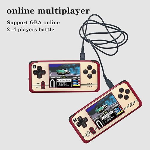 Miniatura 4 de Daxceirry Retro Game K101 Plus - Mini reproductor de videojuegos de mano de 32 bits con soporte de pantalla de 3 pulgadas para cartuchos oficiales