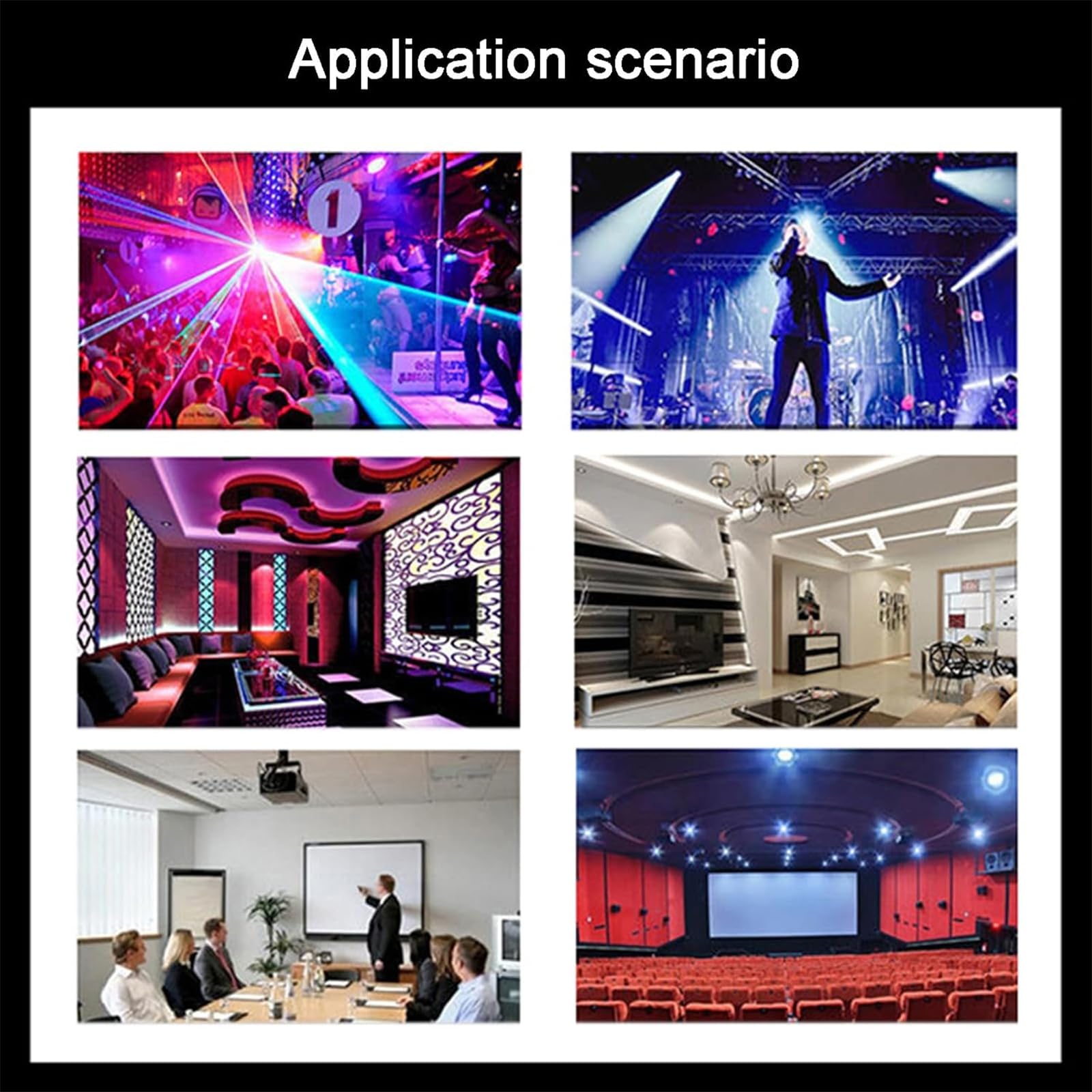 Égaliseur audio stéréo numérique avec affichage graphique 31 bandes, 12 modes, double réglage 10 bandes, rapport signal/bruit élevé pour les performances de la bande