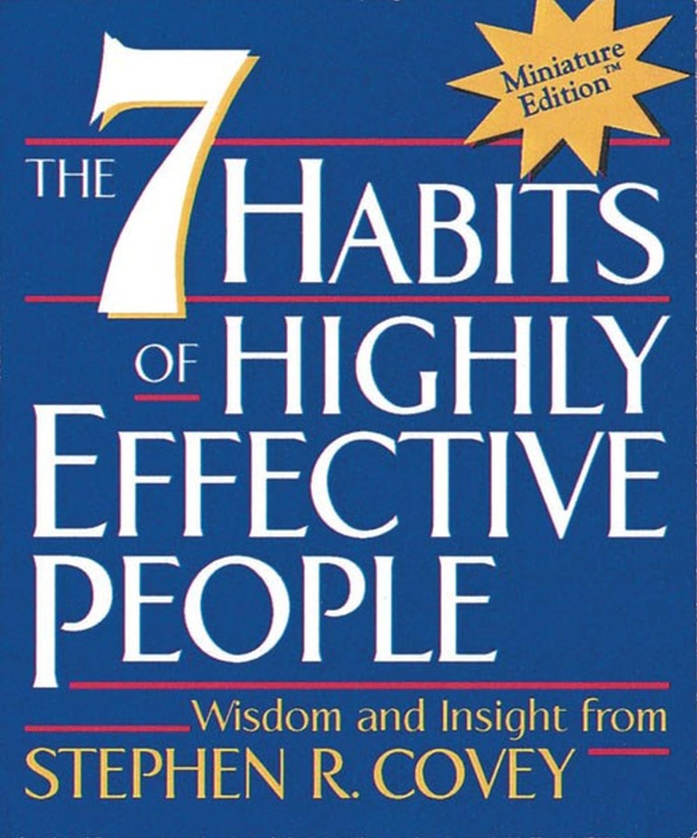 The 7 Habits of Highly Effective People (Miniature Editions) (Rp Minis)
