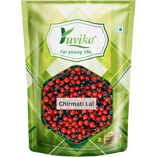 Yuvika Chirmati Lal Abrus Precatorius Jequerity Seeds Rosary