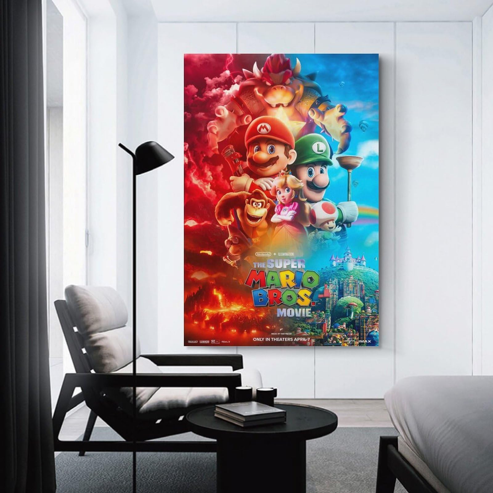 Amazon.co.jp: The Super Mario Bros映画 ポスタースーパーマリオ