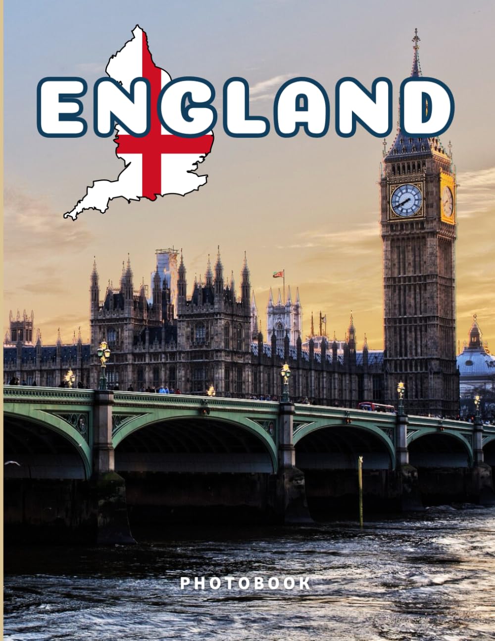 England Photobook: Coffee table book, A collection of stunning images that take you to popular cities, iconic places, and breathtaking landscapes..