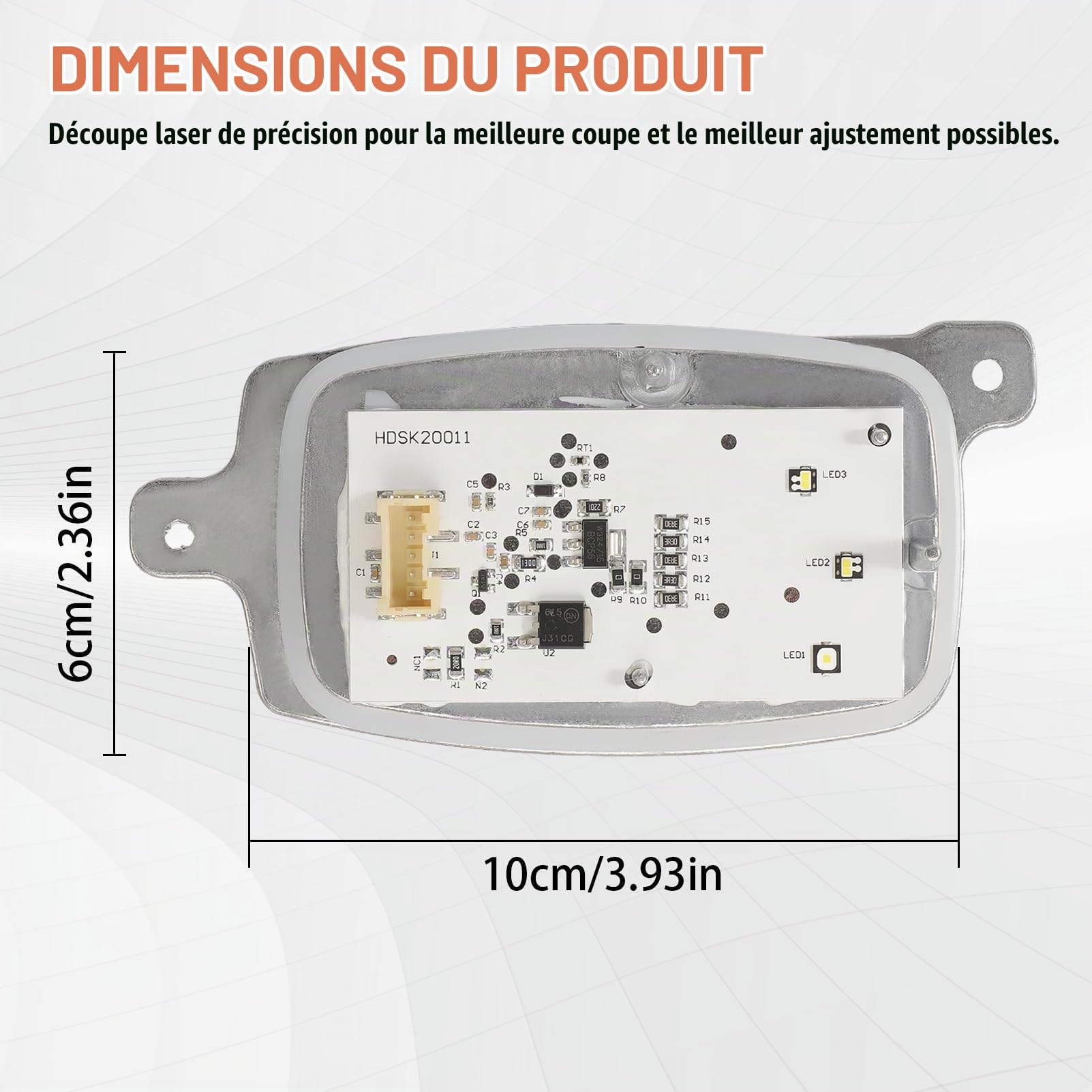 Module D'éclairage Jour Ballast Phare Xénon Megane 4 285759447R
