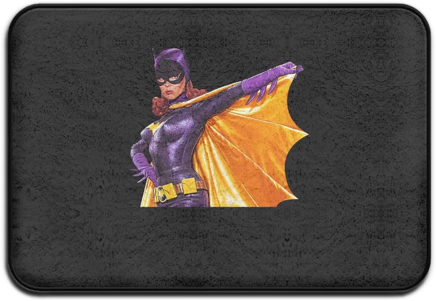 Batgirl Yvonne Craig Doormat And Dog Mat ,40cm 60cm Non-slip Doormats,Suitable For Indoor Outdoor Bathroom Kitchen Doormat And Pets
