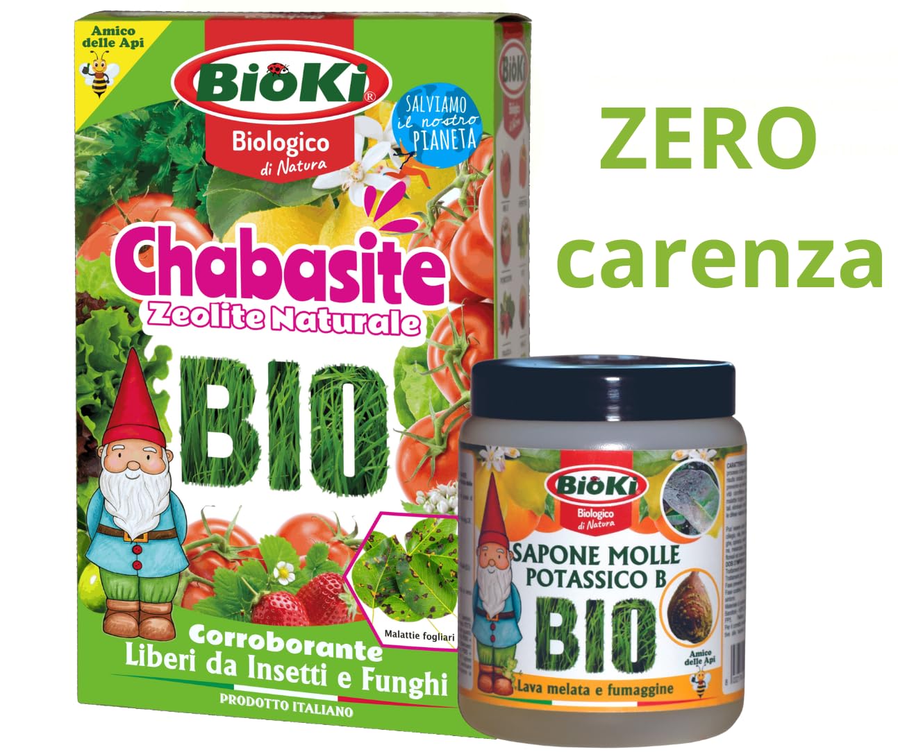Zeolite e Sapone Molle per Agricoltura