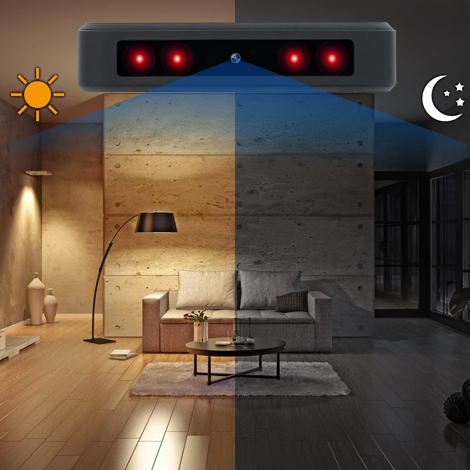 Mini cámara WiFi alerta conducción cámara portátil 1080P cámara de vigilancia espía cámara oculta visión nocturna sensor de visión móvil gravedad registro a largo plazo (sin tarjeta SD)