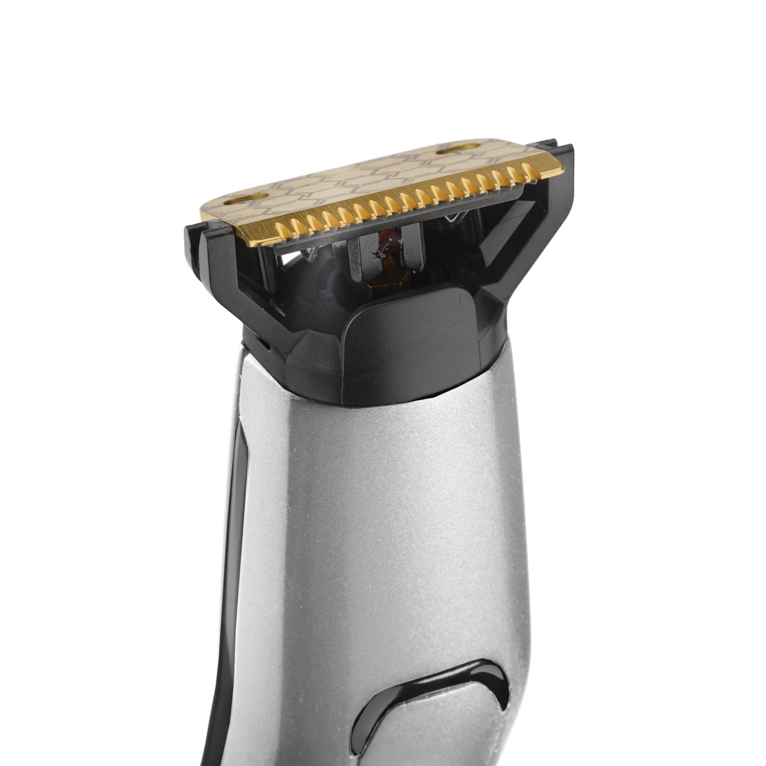 BaByliss 11-in-1 Titanium Multi-Grooming Kit Wasserdicht Köperhaartrimmer, Barttrimmer, Nasenhaartrimmer, Augenbrauen, Detailtrimmer und Multifunktionstrimmer, inkl. Tasche, Silber Schwarz MT861E