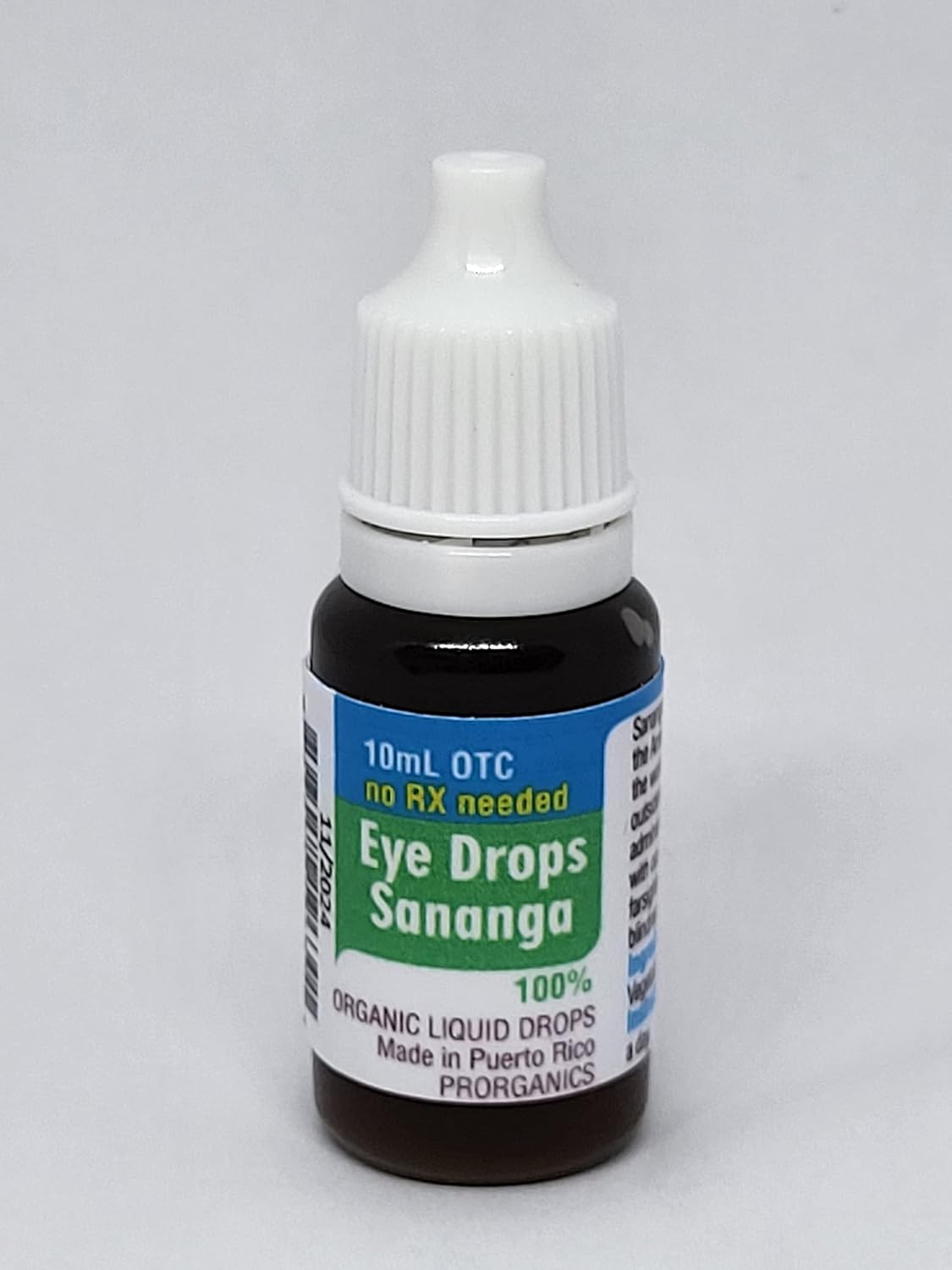 Sananga Organic drops 10mL by Health & Household