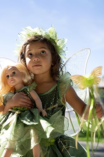 Vista 13 de Little Adventures Fairy Princess Halo & Wand Juego de accesorios para niños, accesorios de juego de simulación y fiesta