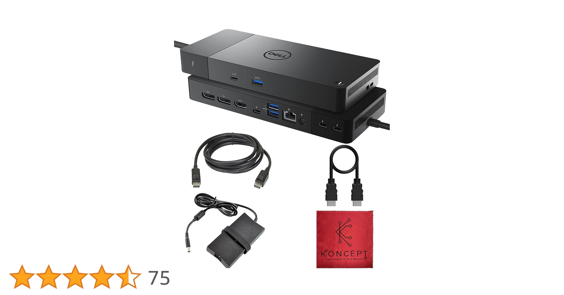 Amazon.co.jp: Koncept Dell WD22TB4 Thunderbolt 4ドック - Dell