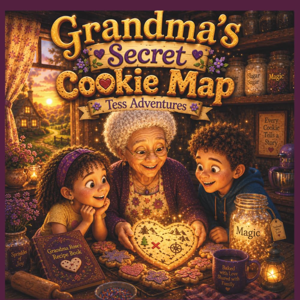 Grandma’s Secret Cookie Map: A Magical Family Adventure Filled with Treasure Hunts, Secret Recipes, and Cozy Baking Fun