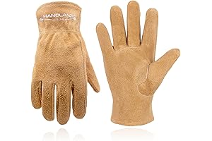 HANDLANDY Kids Work Gloves: Reliable Protection for Young Explorers